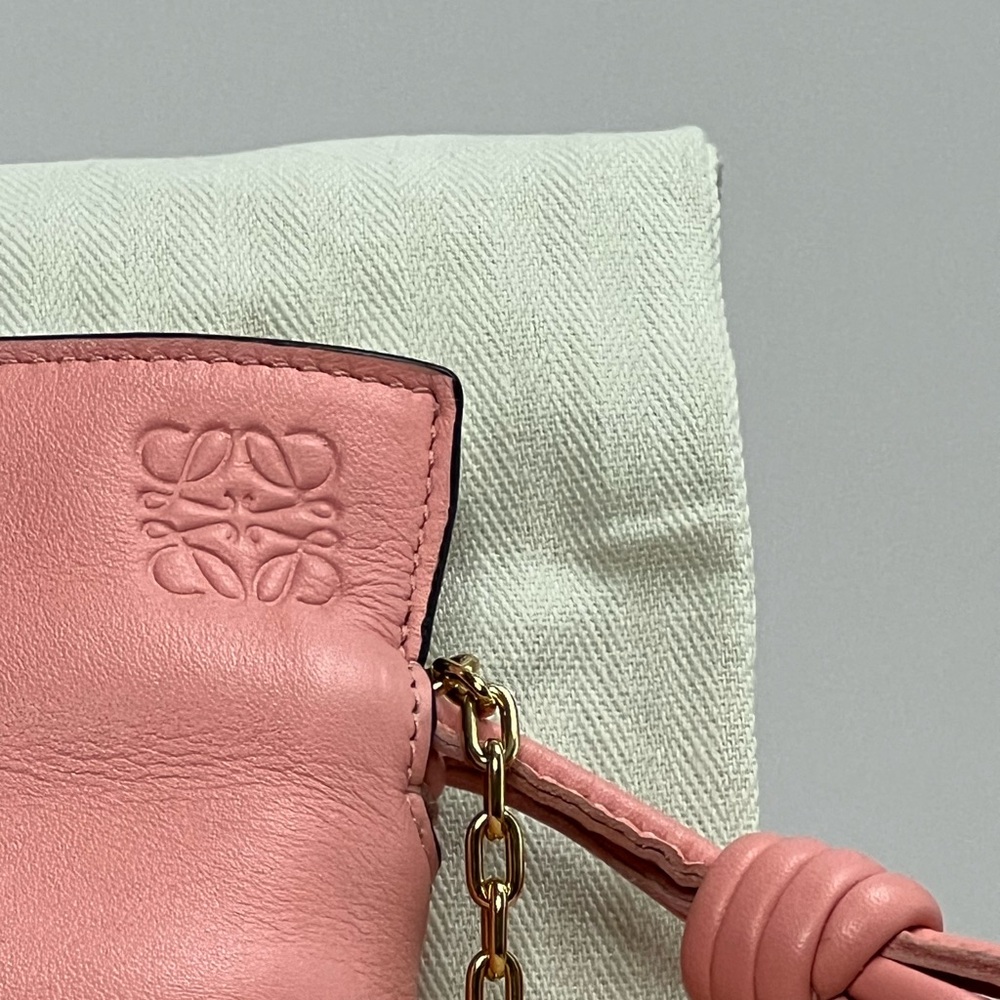 PINK FLAMENCO CLUTCH BAG, NANO SIZE—UNUSED CONDITION—NOT AVAILABLE IN STORES - Picture 2 of 14